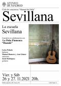 Ciclo de conciertos "Manuel de Falla". La Escuela Sevillana. Peña Flamenca “Duende”