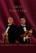 Igor Mikhailov (violín), Ghennadii Climov (viola)