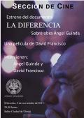 La diferencia, sobre obra Ángel Guinda