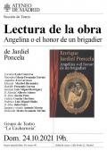 Grupo de Teatro La Cacharrería. Lectura de la obra de Jardiel Poncela: Angelina o el honor de un brigadier