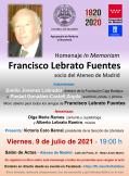 Mesa redonda. Homenaje "In Memoriam" a Francisco Lebrato Fuentes, socio del Ateneo de Madrid