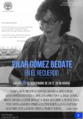 Pilar Gómez Bedate en el recuerdo