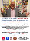 Presentación de Francisco Ibáñez, dibujante, al Premio Princesa de Asturias