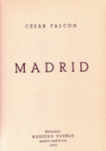Presentación de la nueva edición del  libro "Madrid (1938)", de César Falcón