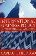 Presentación del libro "International Business Policy. Introduction and Evolution", de Carlos F. Hidalgo