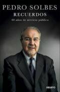 libro “Recuerdos”  de Pedro Solbes ( Ediciones Deusto)