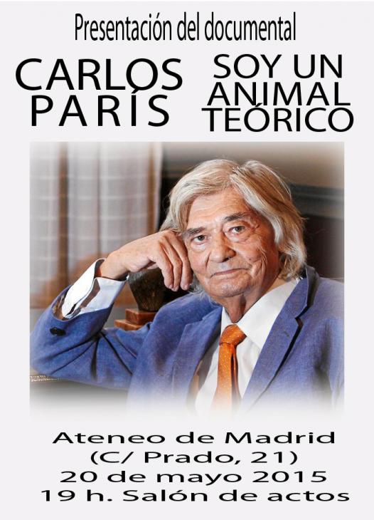 Cartel Documental Carlos París