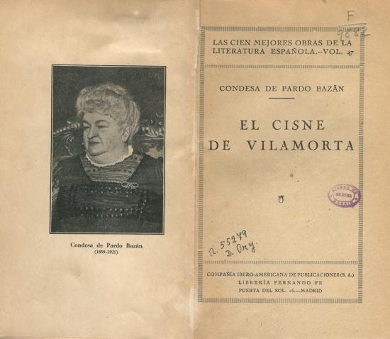 Bibliografía de Emilia Pardo Bazán en la Biblioteca del Ateneo de Madrid