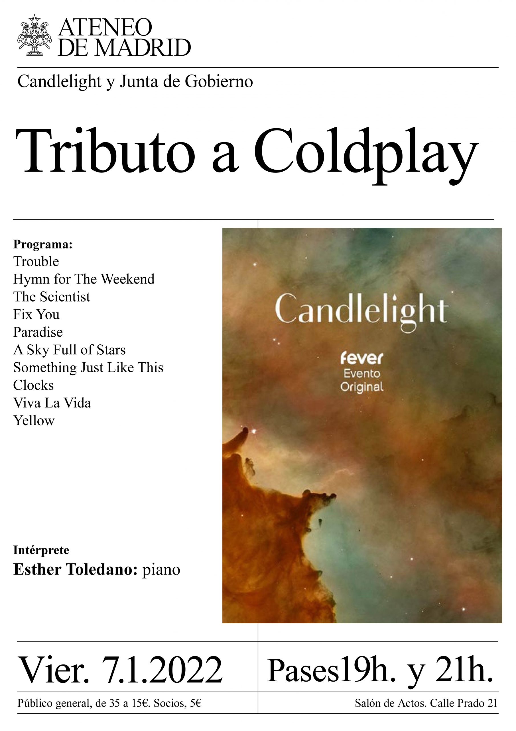 Candlelight: Tributo a Coldplay.