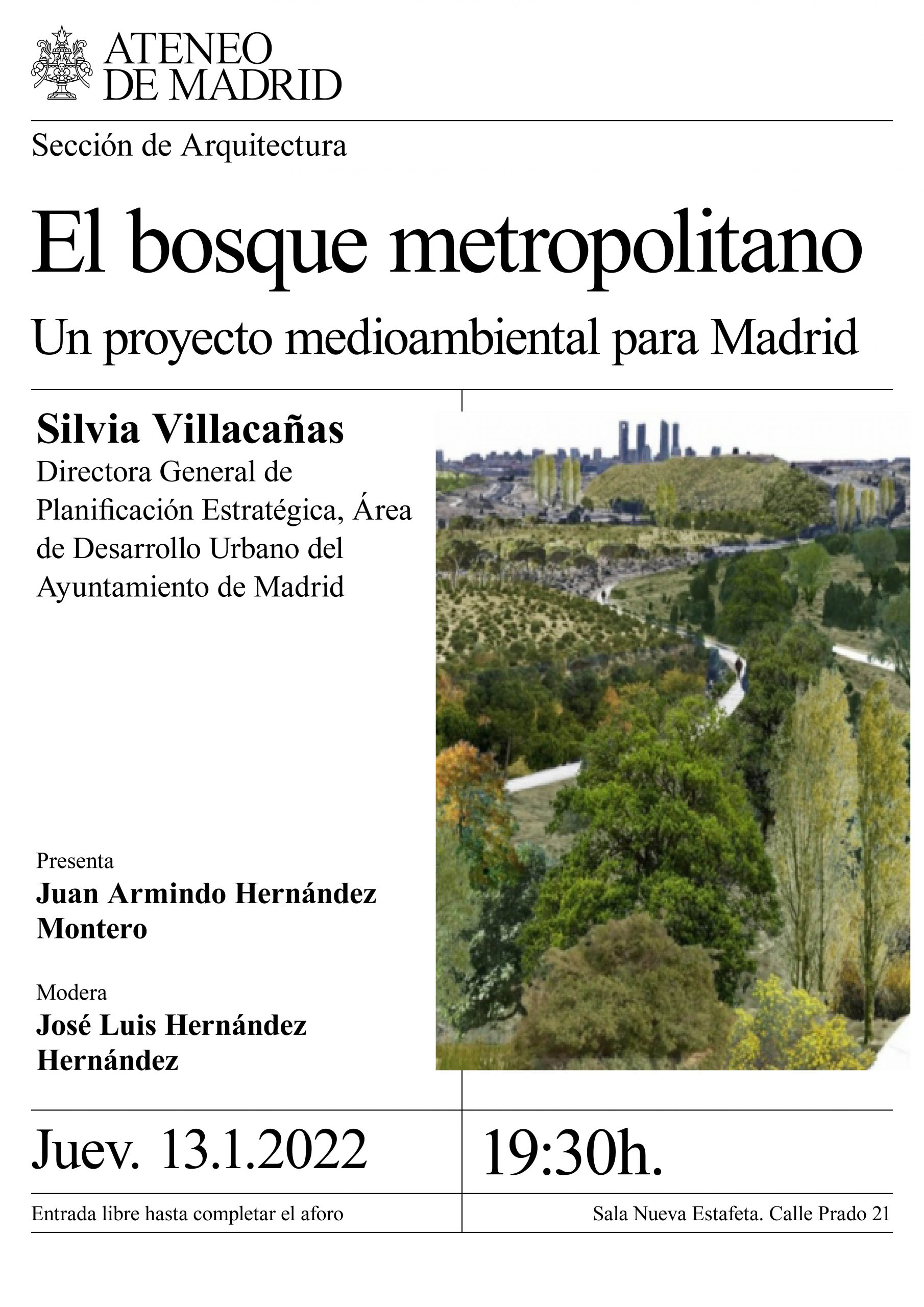 El bosque metropolitano. Un proyecto medioambiental para Madrid