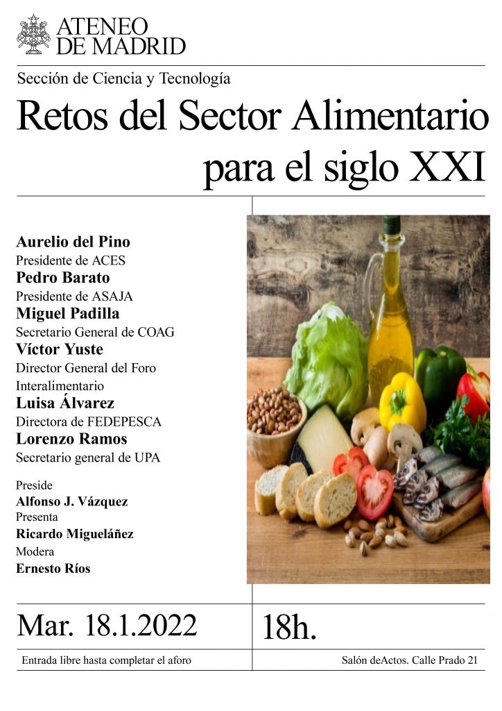 Retos del Sector Alimentario español para el siglo XXI